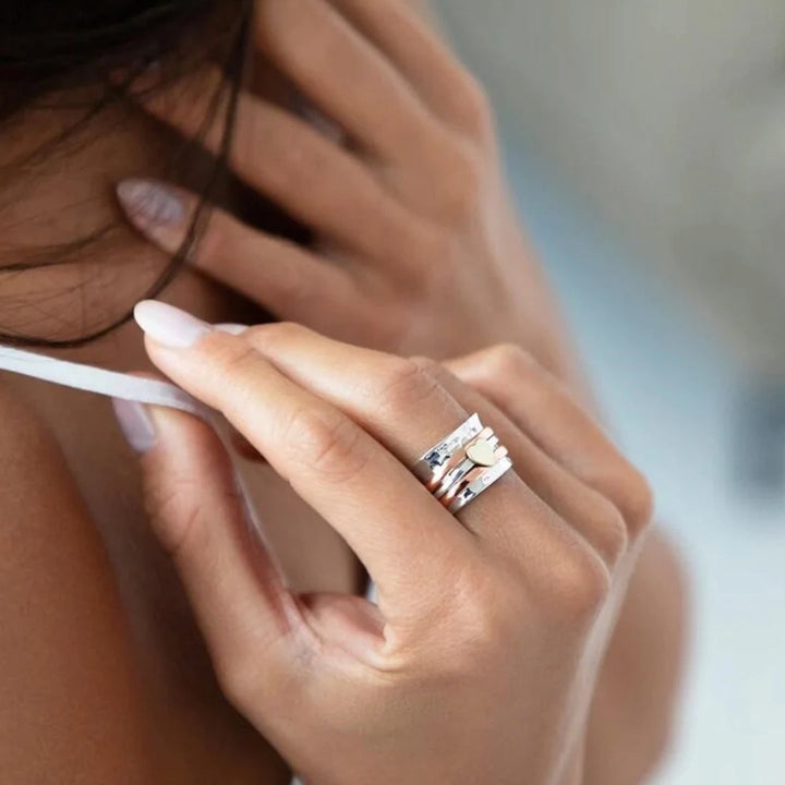 Rotating Heart Ring