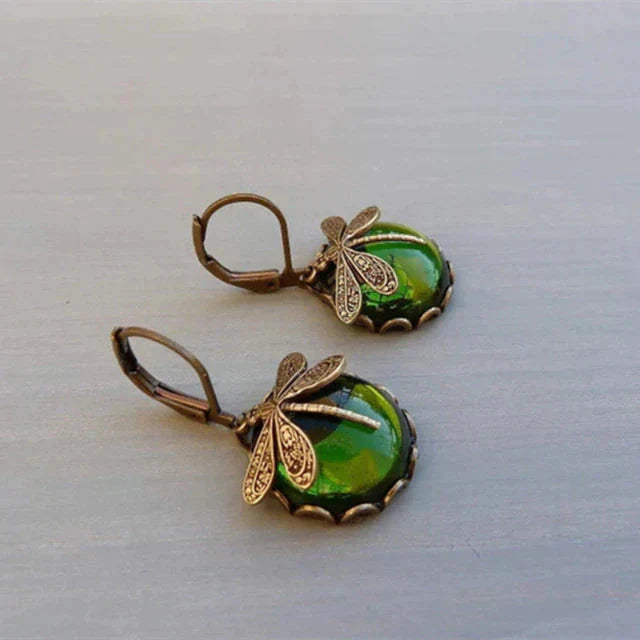 Antique Crystal Earrings