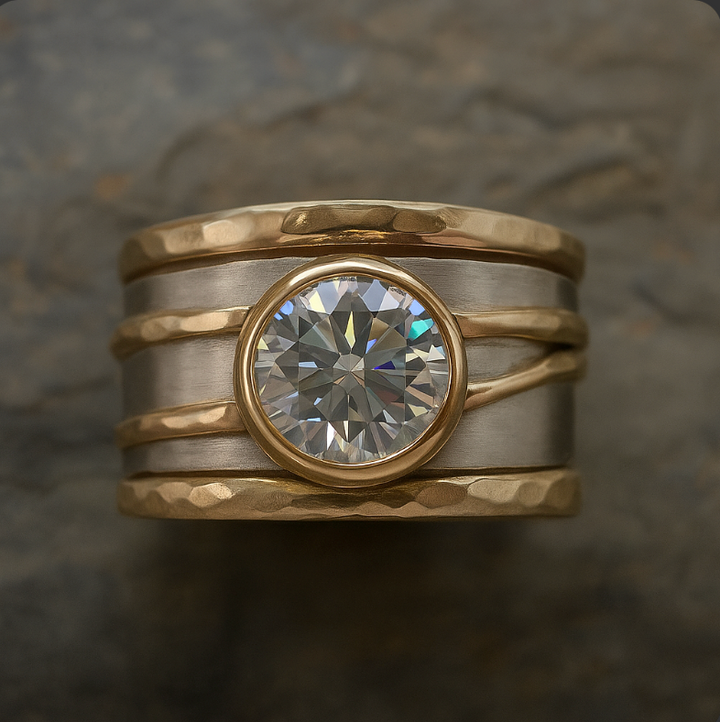 Radiance - Vintage Zirconia Ring