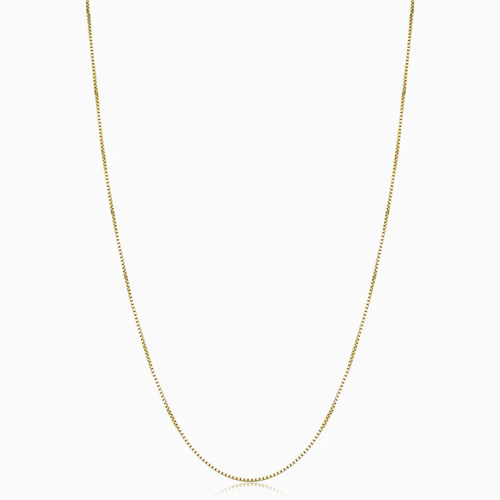 Bodega Box Necklace | Gold