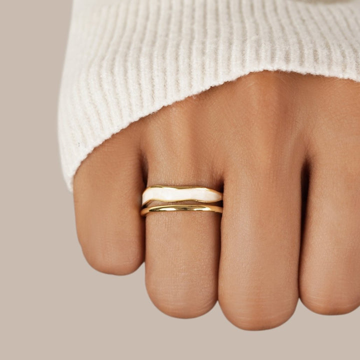 Hope - Stacked Ring